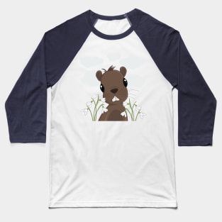 Groundhog day Baseball T-Shirt